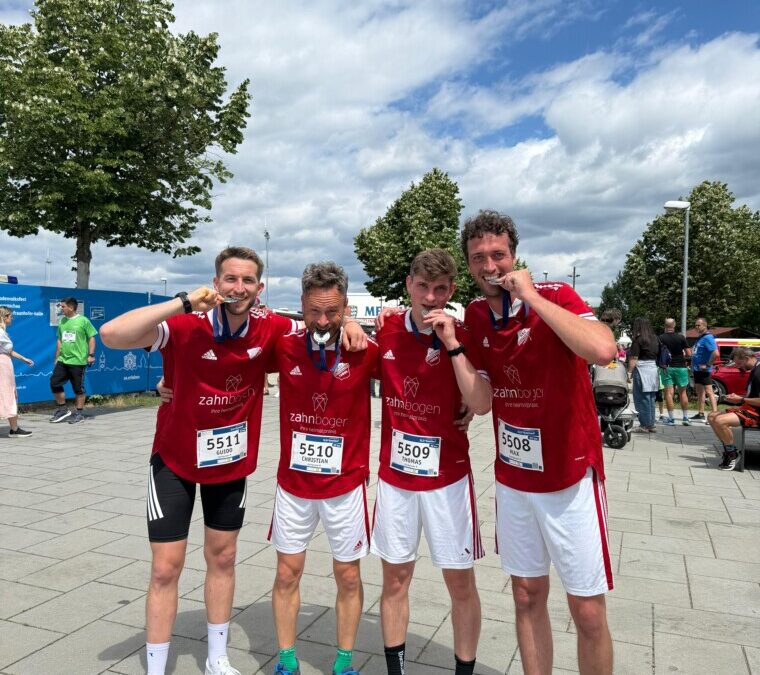 Team ASV Degernbach zum 3. Platz in der Männerstaffel